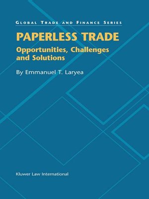 cover image of Paperless Trade